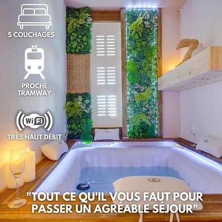 Fridhome Jacuzzi Parking Wifi Fibre 2Min Tram Bruges Luaran gambar